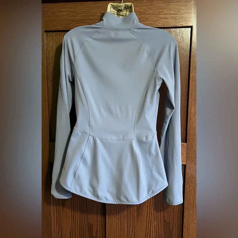 Yogalicious Womens Lightweight Full Zip Yoga Jacket with Pockets (Small) - Picture 3 of 6